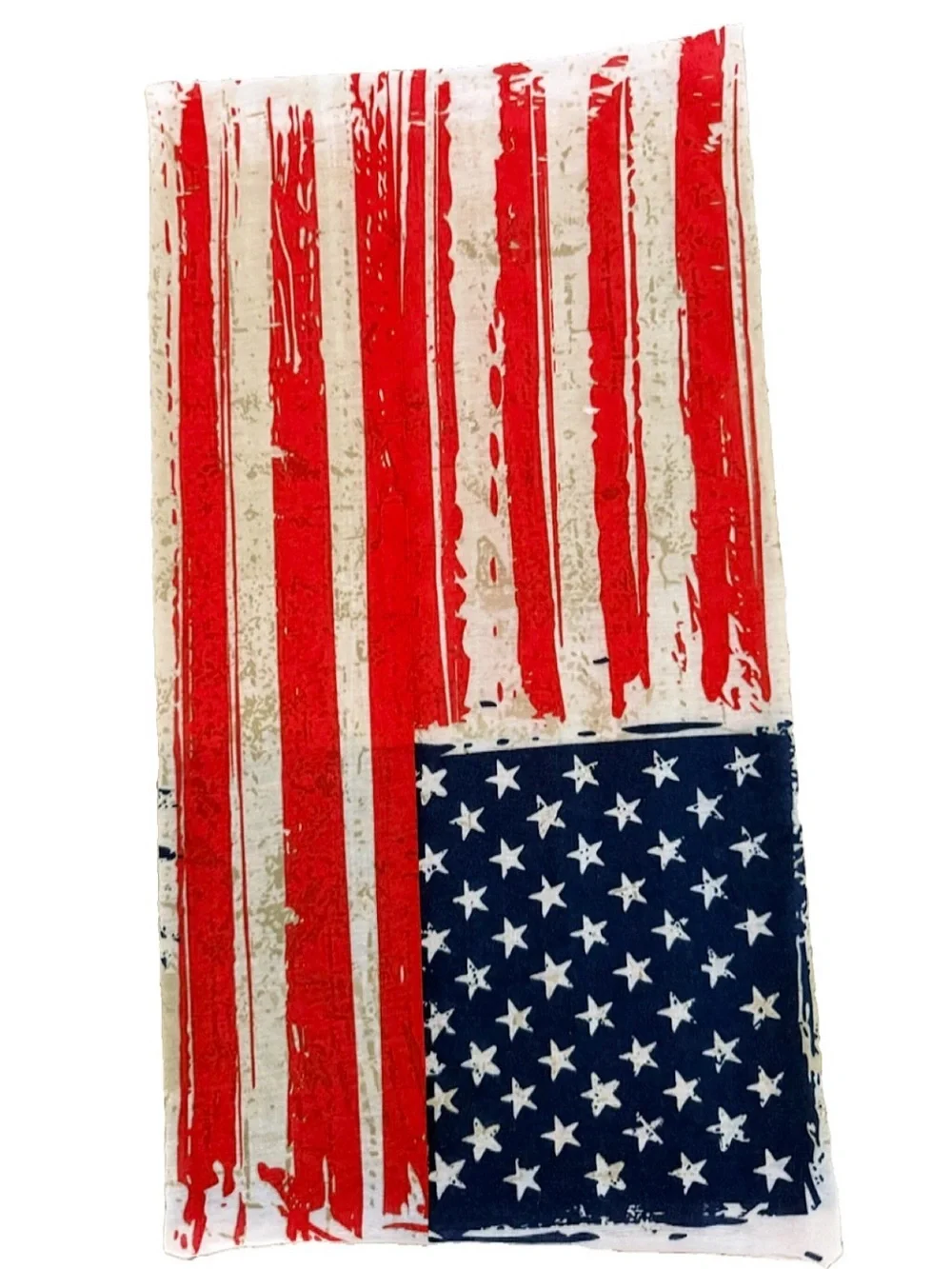American Flag Neck Gaiter Tube Scarf Face Cover Patriotic USA One Size
